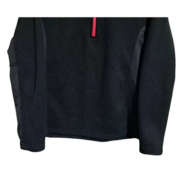 Spyder Outbound Half-Zip Sweatshirt Pullover Men Size M Red Logo & Trim Activewe - Picture 8 of 12